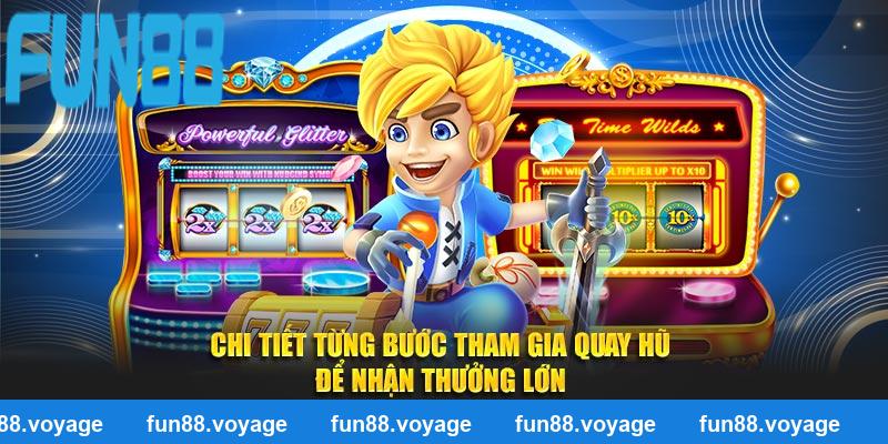 Chi tiết từng bước tham gia vòng quay để nhận thưởng lớn