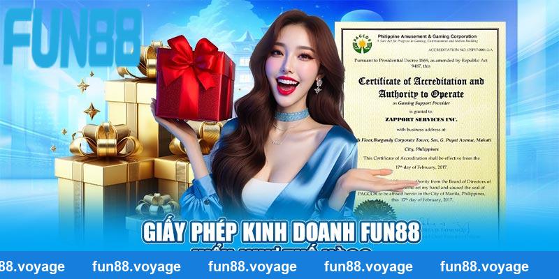 Giấy phép kinh doanh Fun88 hiểu như thế nào?
