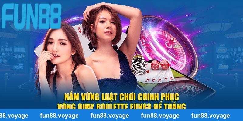 Nắm vững luật chơi chinh phục vòng quay Roulette FUN88 để thắng